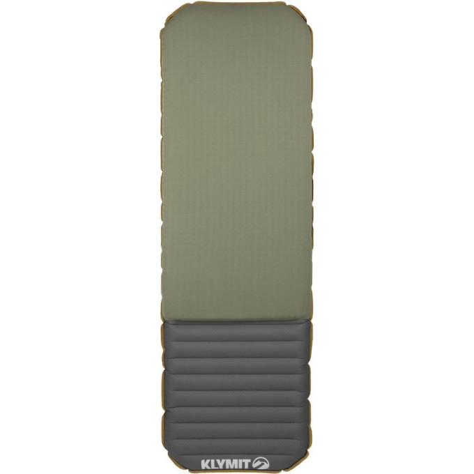 Туристический коврик KLYMIT KLYMALOFT EXTRA LARGE зелено-серый 06KLGR01D
